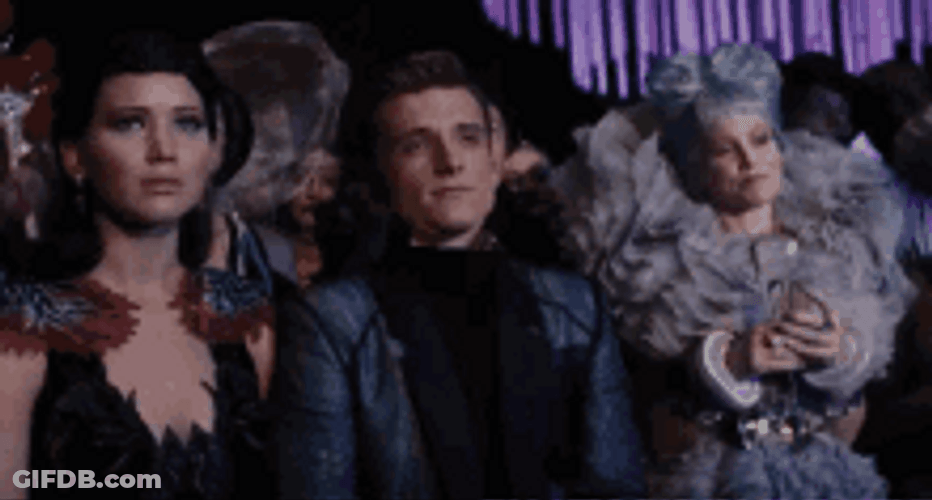 Katniss Peeta Party May The Odds Be Ever In Your Favor GIF