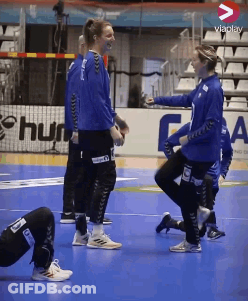 Katrine Lunde Handball GIF