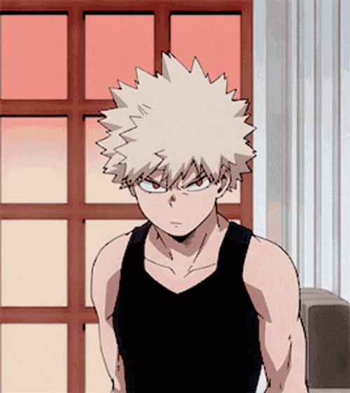 Katsuki Bakugou Boku No Hero Academia Annoyed GIF