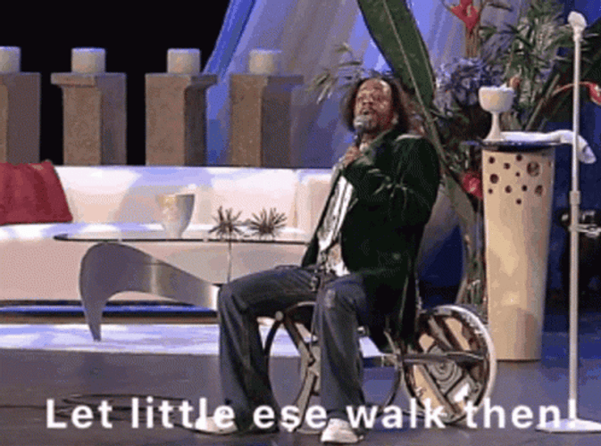 Katt Williams Funny Joke Wheelchair GIF