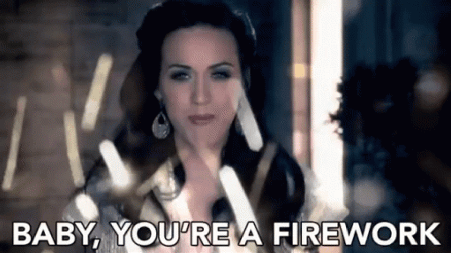 Katy Perry Baby You're A Firework GIF