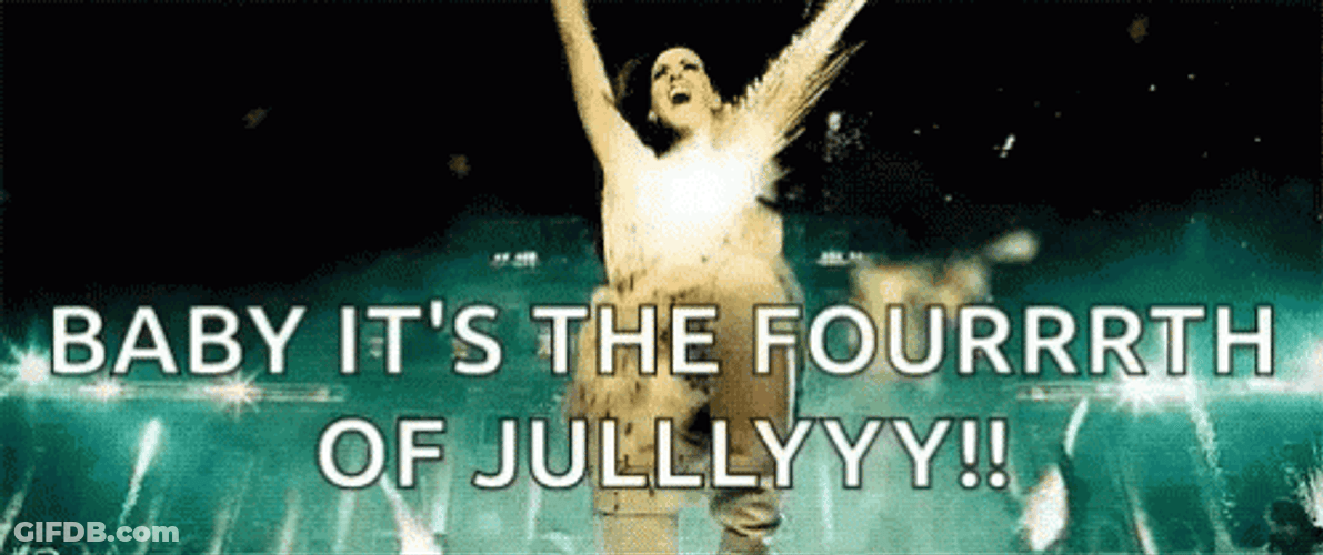 Katy Perry Firework July Fourth GIF