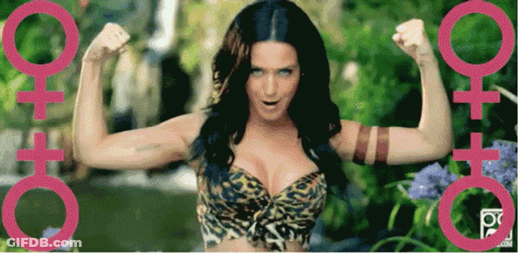 Katy Perry International Women's Day GIF