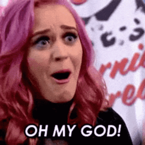 Katy Perry Omg Reaction GIF