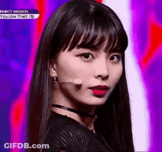 Kawaguchi Yurina Fierce Like Face GIF