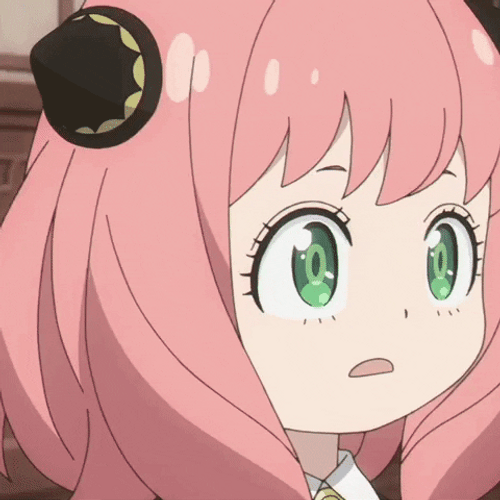 Kawaii Anime Anya Forger Amazed GIF