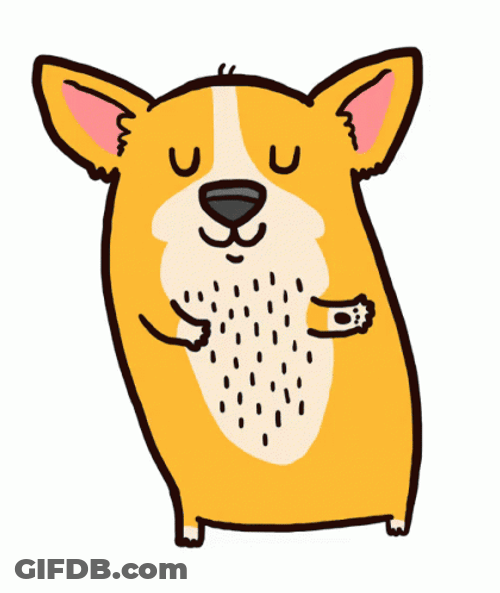 Kawaii Anime Dancing Dog GIF