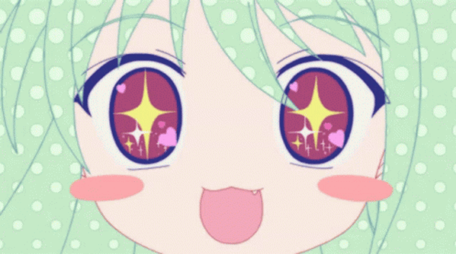 Kawaii Anime Girl Amazed GIF