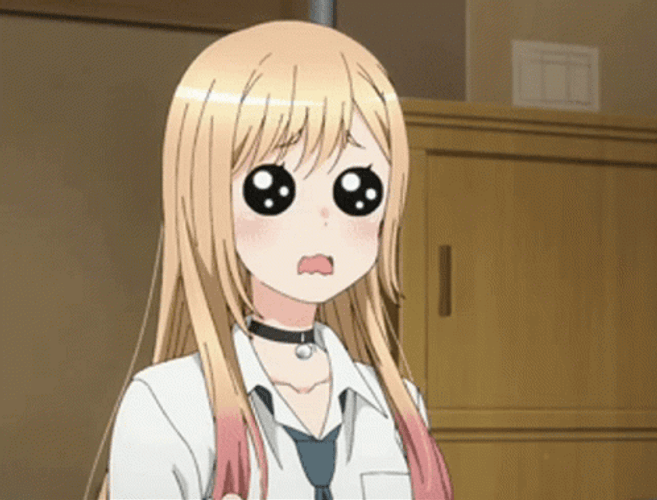 Kawaii Anime Marin Kitagawa Hypnotized GIF