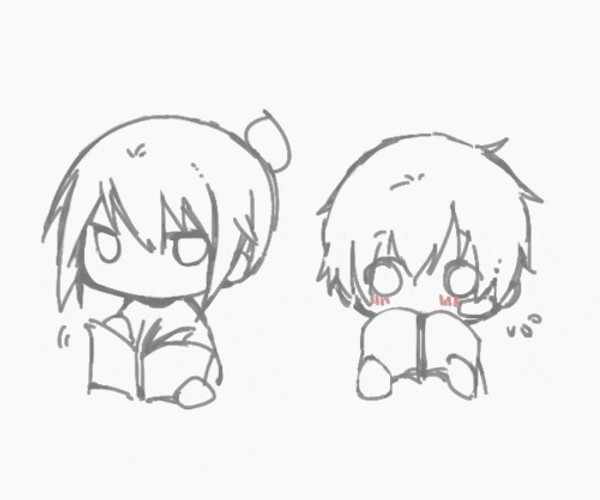 Kawaii Anime Nezumi Shion Love GIF