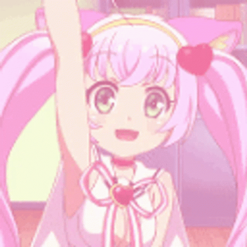 Kawaii Anime Pink Rosia GIF