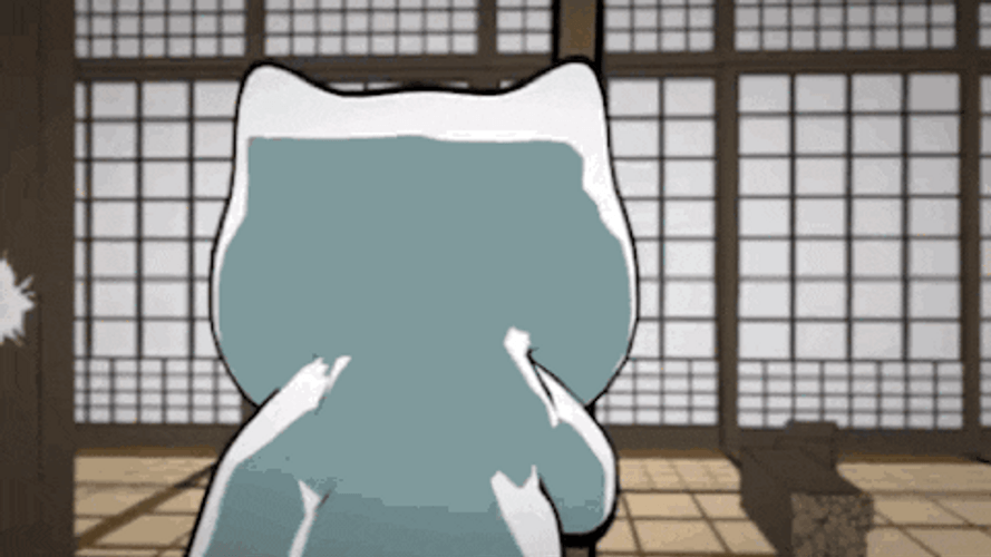 Kawaii Cat Katsu Ninja GIF