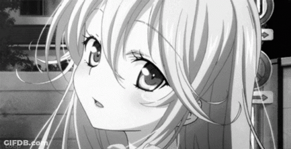 Kawaii Girl's Eyes Anime Loop GIF