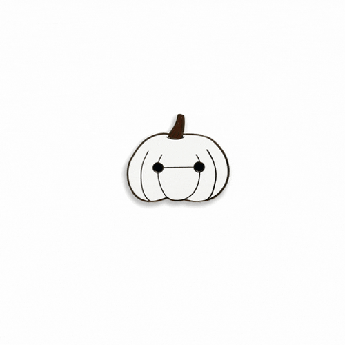 Kawaii Halloween Pumpkin Happy Bay-Lloween GIF