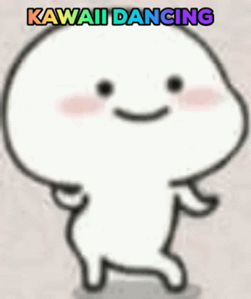 Kawaii Happy Dancing GIF