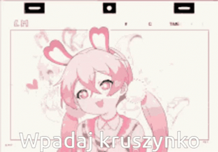 Kawaii Pink Hatsune Miku GIF