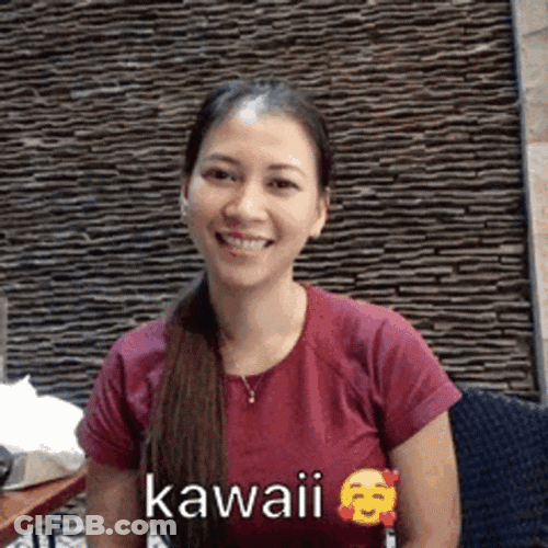 Kawaii Pretty Girl Smile GIF