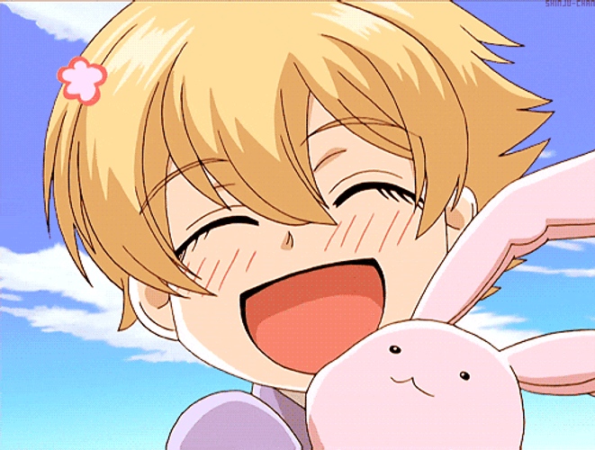 Kawaii Smiling Ouran Honey GIF