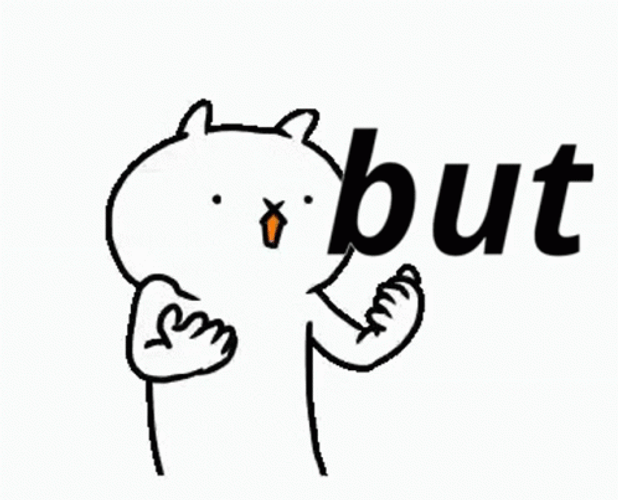 Kawaii Sticker But Why GIF