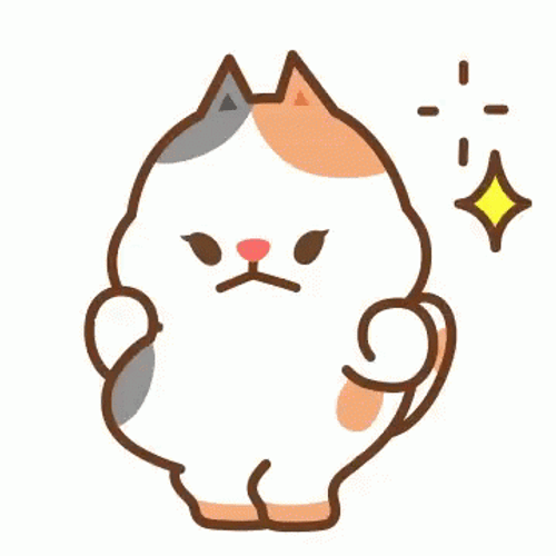 Kawaii Tonton Cat Dance GIF