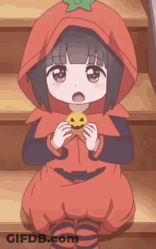 Kawaii Young Anime Girl GIF