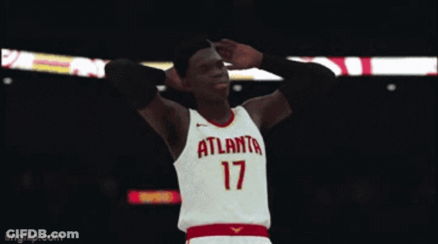 Kawhi And Basketball Player In NBA GIF