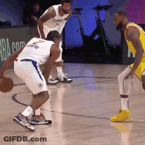 Kawhi Leonard Defense GIF