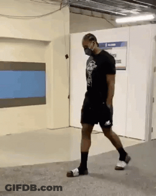 Kawhi Leonard Walking GIF