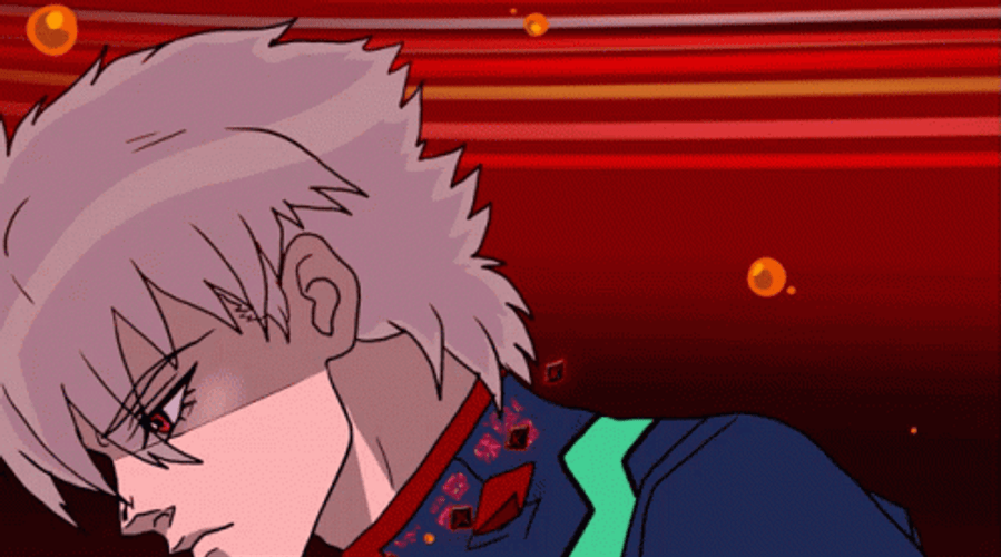 Kaworu Nagisa Angry Reaction GIF