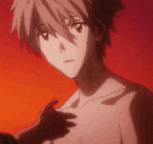 Kaworu Nagisa Shocked GIF