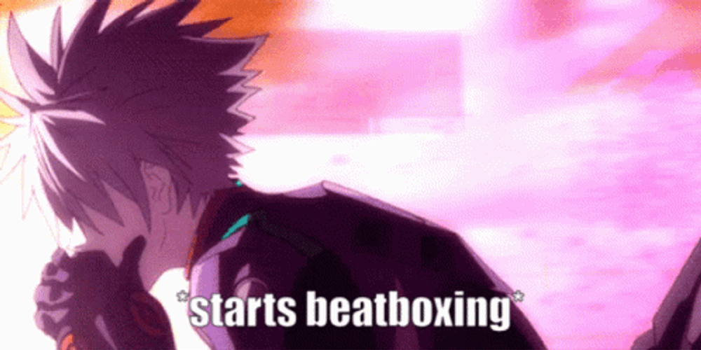 Kaworu Nagisa Starts Beatboxing GIF