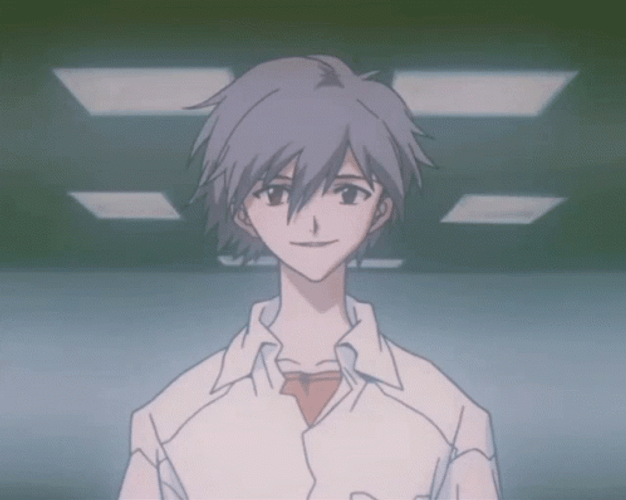 Kaworu Nagisa Talking With Shinji GIF