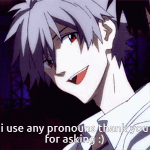 Kaworu Nagisa Thank You For Asking GIF