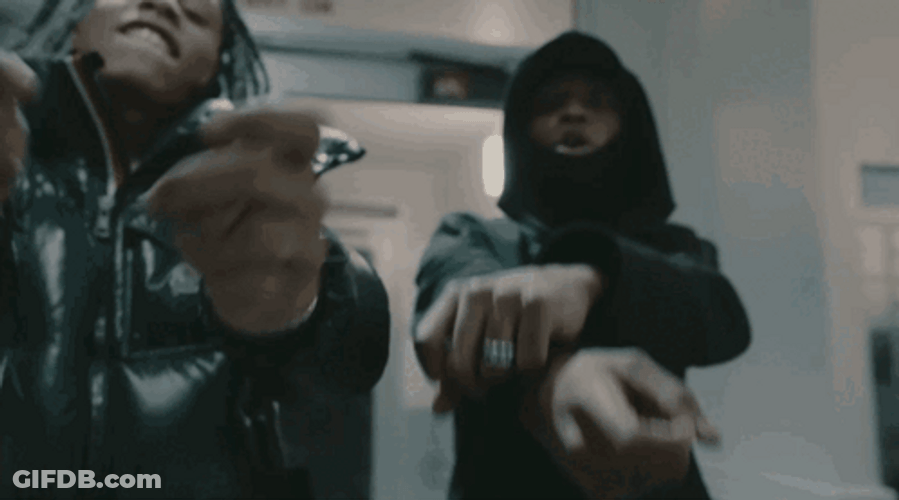 Kay Flock Flexing Watch GIF