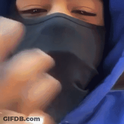Kay Flock Mask Hoodie GIF