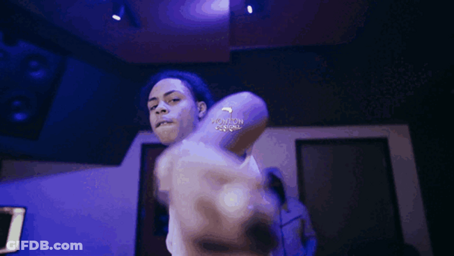 Kay Flock Punch GIF