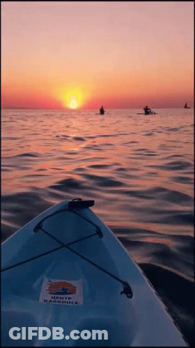 Kayak With Liberty Kayaks Sticker GIF