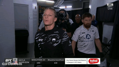 Kayla Harrison UFC 2 On ESPN GIF