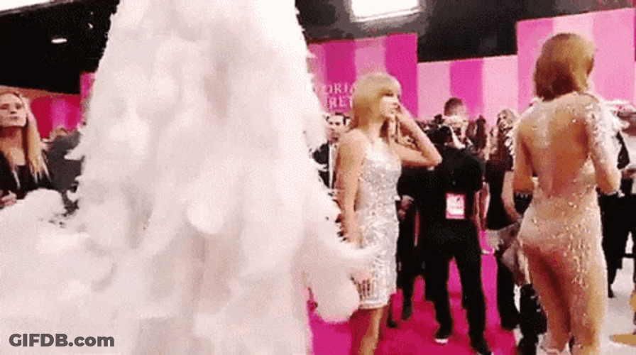 Kaylor Taylor Swift Looking For Karlie Kloss GIF