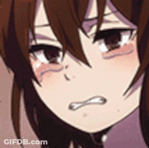 Kayo Hinazuki Not Like This Moment While Crying GIF