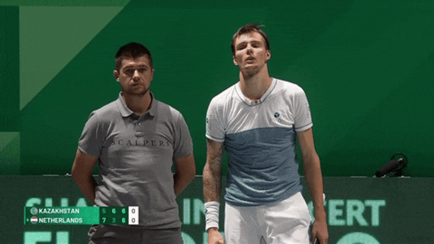 Kazakhstan Alexander Neck Roll GIF