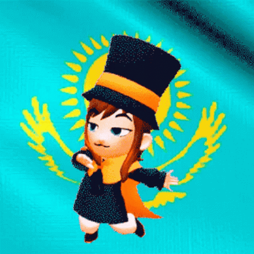 Kazakhstan Hat Kid Dancing GIF