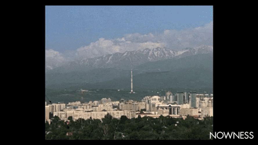 Kazakhstan Tall Almaty Tower GIF