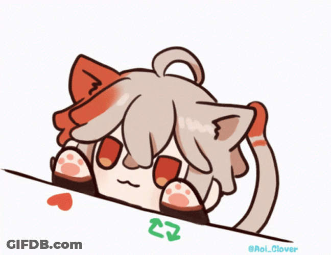 Kazuha Cute Chibi Version GIF