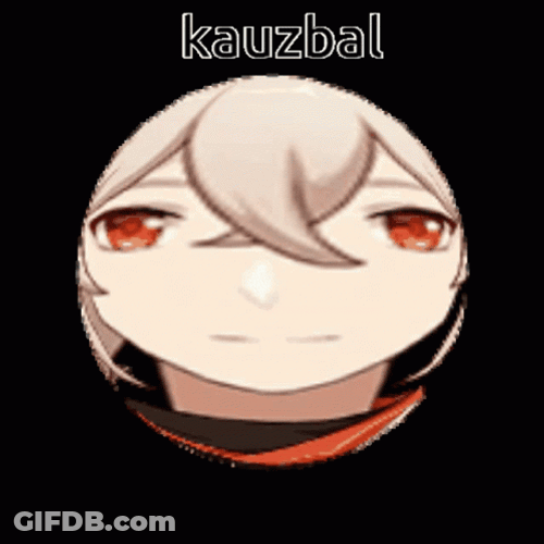 Kazuha In Fish Eye Lens GIF