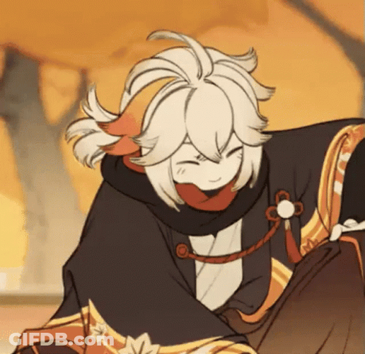 Kazuha In Sad Mood GIF