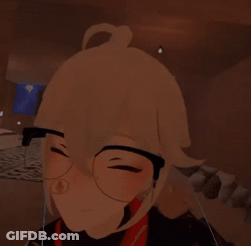 Kazuha Rocking On GIF