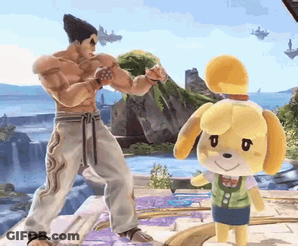 Kazuya Isabelle GIF