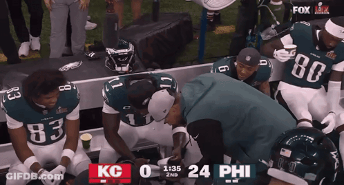 KC Vs Phi Football Game On Fox GIF