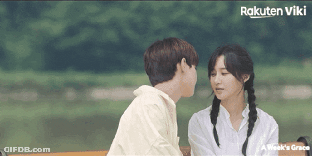 Kdrama A Week Grace Couple Kiss GIF